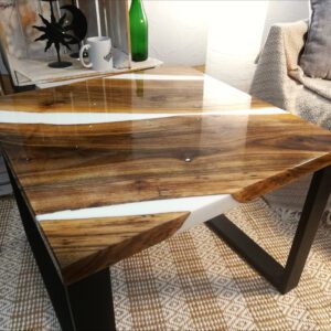 Stolik Kawowy – Biały Orzech