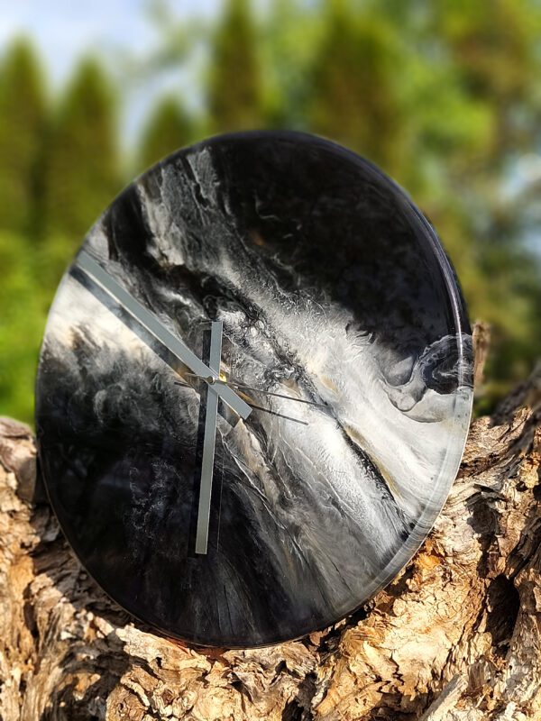 Zegar Ścienny - SILVER - obrazek 2